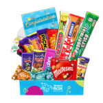 Congratulations Chockablock Chocolate Box Gift Hamper – Fun Size