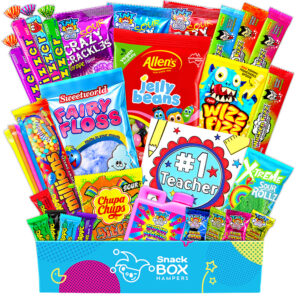 teacher vegan lolly gift box hamper