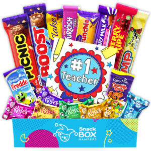 thank you teacher cadbury faves chocolate box gift hamper fun size