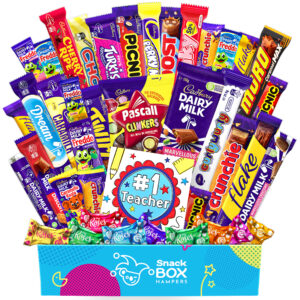 thank you teacher cadbury faves chocolate box gift hamper large