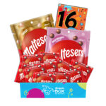 16th Birthday Maltesers Chocolate Box Gift Hamper - Fun Size