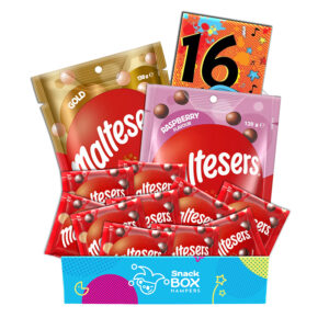 16th Birthday Maltesers Chocolate Box Gift Hamper - Fun Size