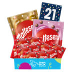 21st Birthday Maltesers Chocolate Box Gift Hamper - Fun Size
