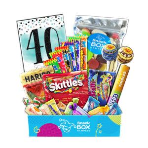 40th Birthday Lolly Box Gift Hamper – Fun Size