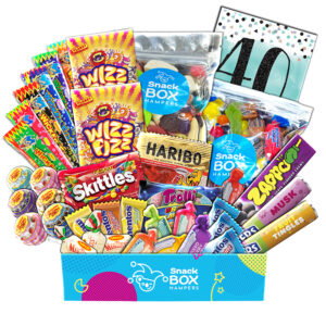 40th Birthday Lolly Box Gift Hamper – Medium