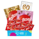 60th Birthday Maltesers Chocolate Box Gift Hamper - Fun Size