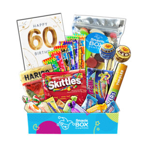60th Birthday Lolly Box Gift Hamper – Fun Size