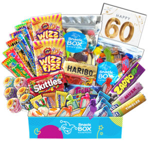 60th Birthday Lolly Box Gift Hamper – Medium