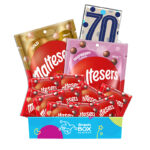 70th Birthday Maltesers Chocolate Box Gift Hamper - Fun Size