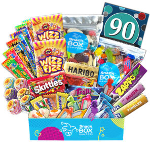 90th Birthday Lolly Box Gift Hamper – Medium