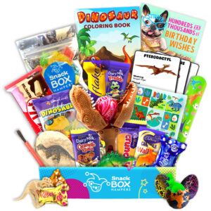 Birthday Dinosaur Gift Box Hamper - Chocolate