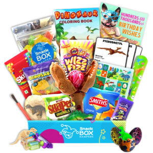 Birthday Dinosaur Gift Box Hamper - Snack