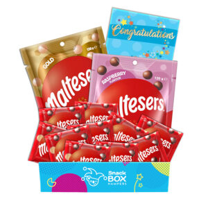 Congratulations Maltesers Chocolate Box Gift Hamper - Fun Size