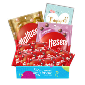 Engagement Maltesers Chocolate Box Gift Hamper - Fun Size