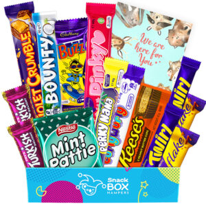 get well soon gluten free chocolate gift box hamper small