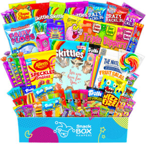 get well soon gluten free lolly gift box hamper large