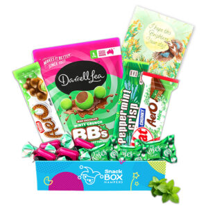 Get Well Soon Mint Chocolate Gift Box Hamper - Fun Size