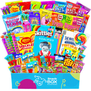graduation gluten free lolly gift box hamper large
