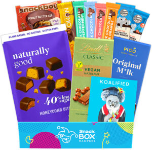 graduation vegan chocolate gift box hamper