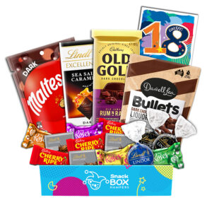 18th Birthday Dark Chocolate Gift Box Hamper