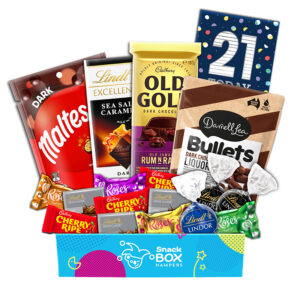 21st Birthday Dark Chocolate Gift Box Hamper