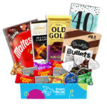 40th Birthday Dark Chocolate Gift Box Hamper
