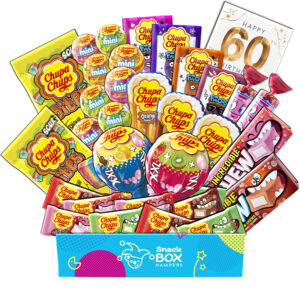 60th Birthday Chupa Chup Lollies Gift Box