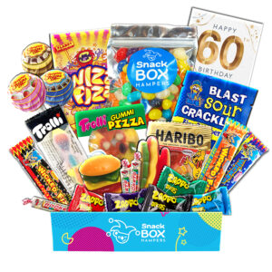 60th Birthday Kaleidoscope Lolly Box Gift Hamper – Fun Size