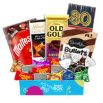 80th Birthday Dark Chocolate Gift Box Hamper