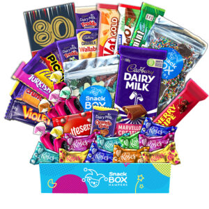 80th Birthday Chocolate Box Gift Hamper – Large