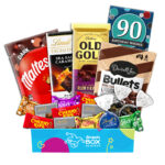 90th Birthday Dark Chocolate Gift Box Hamper