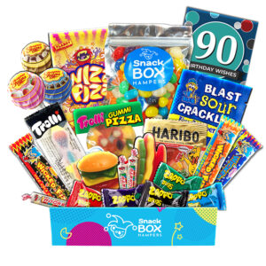 90th Birthday Kaleidoscope Lolly Box Gift Hamper – Fun Size