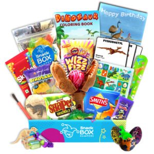Birthday Dinosaur Gift Box Hamper - Snack