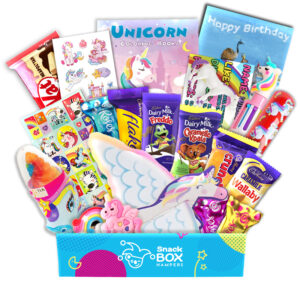 Birthday Unicorn Gift Box Hamper – Chocolate