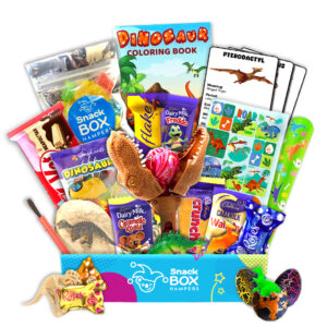 Kids Dinosaur Gift Box Hamper - Chocolate