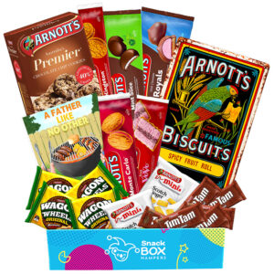 Fathers Day Arnotts Biscuit Gift Box Hamper Medium