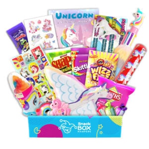 Children's Unicorn Gift Box Hamper - Snack
