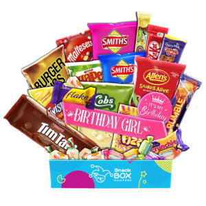Birthday Binge and Bite Hamper For Her - Medium