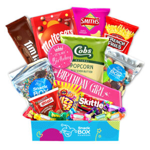 Birthday Binge and Bite Hamper For Her - Medium