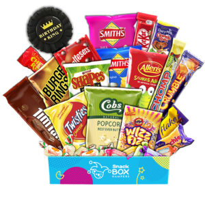 Birthday Binge and Bite Hamper For Him - Medium