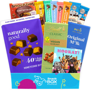 engagement vegan chocolate gift box hamper