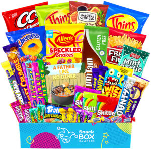 fathers day gluten free snack gift box hamper large