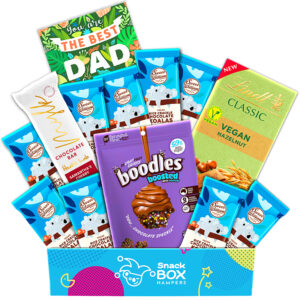 Father’s Day Vegan Chocolate Gift Box Hamper – Medium