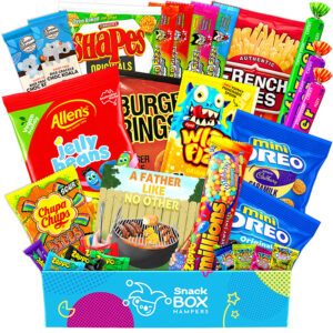 fathers day vegan snack gift box hamper