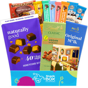 housewarming vegan chocolate gift box hamper