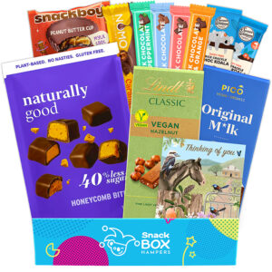 sympathy vegan chocolate gift box hamper