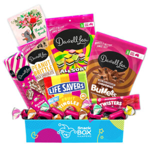 Thank You Darrell Lea Faves Chocolate Box Gift Hamper – Large
