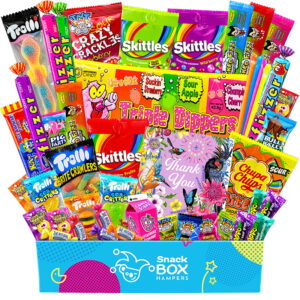thank you gluten free lolly gift box hamper small