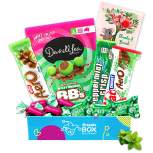 Thank You Mint Chocolate Gift Hamper Box - Fun Size