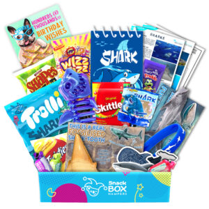 Birthday Shark Gift Box Hamper - Snack